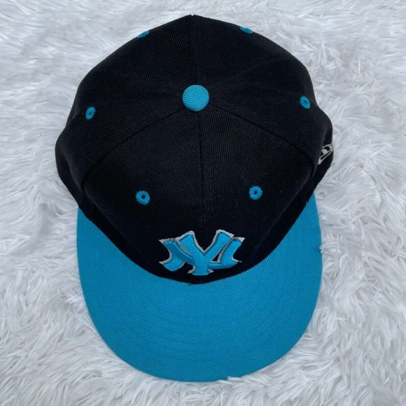 New York Men Hat NY Cap Baseball Hat BlackBlue Sport Hat Size 56cm 6.75 - Picture 4 of 9